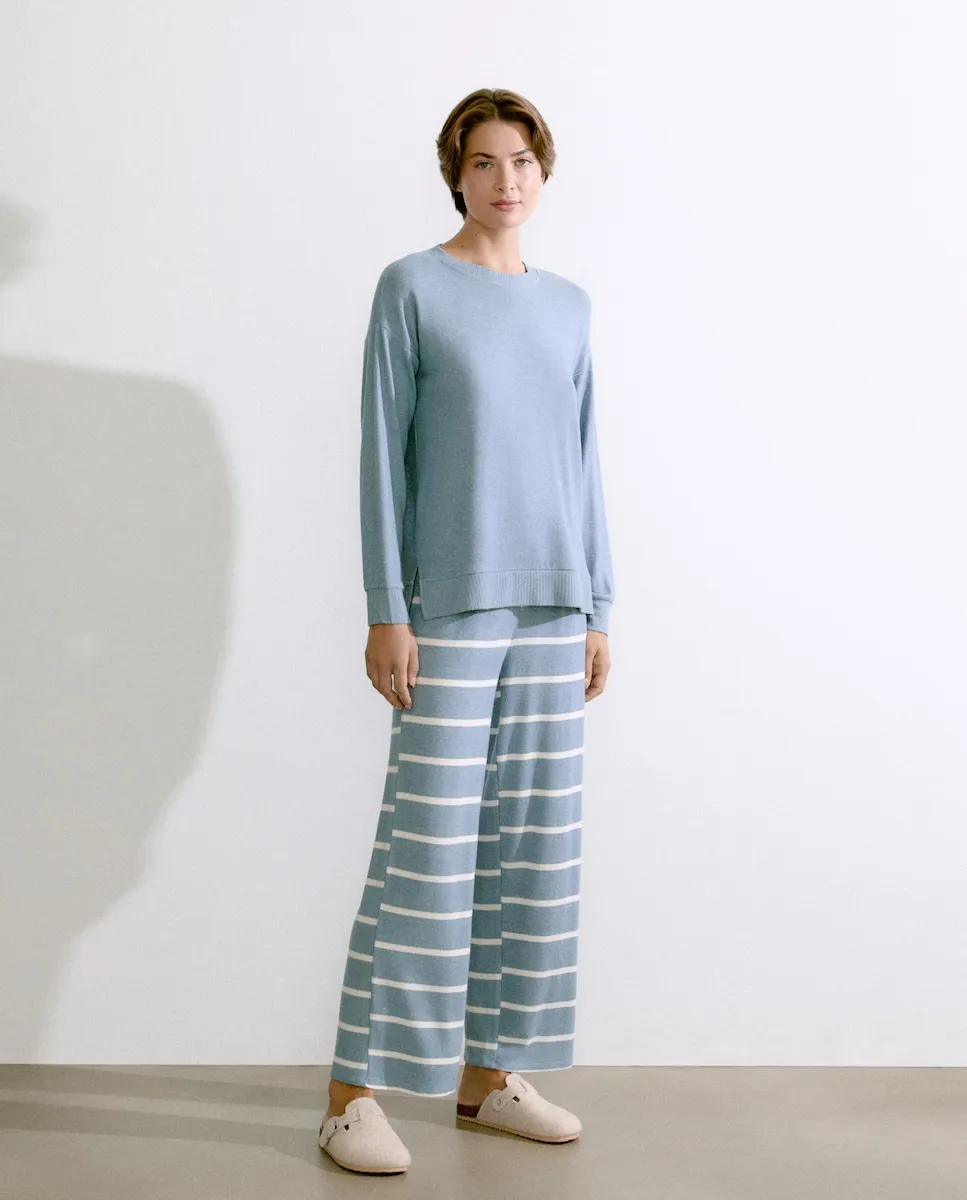 

Женская толстовка с круглым вырезом Énfasis, синий