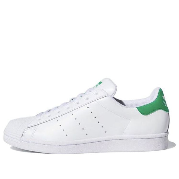 

Кроссовки superstan 'green' Adidas, белый