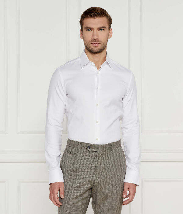 

Рубашка h-hank Slim fit Boss, белый