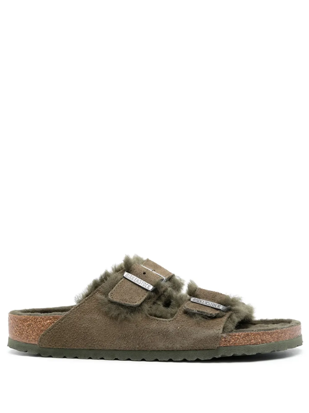 

Сандалии Arizona с пряжками Birkenstock, зеленый