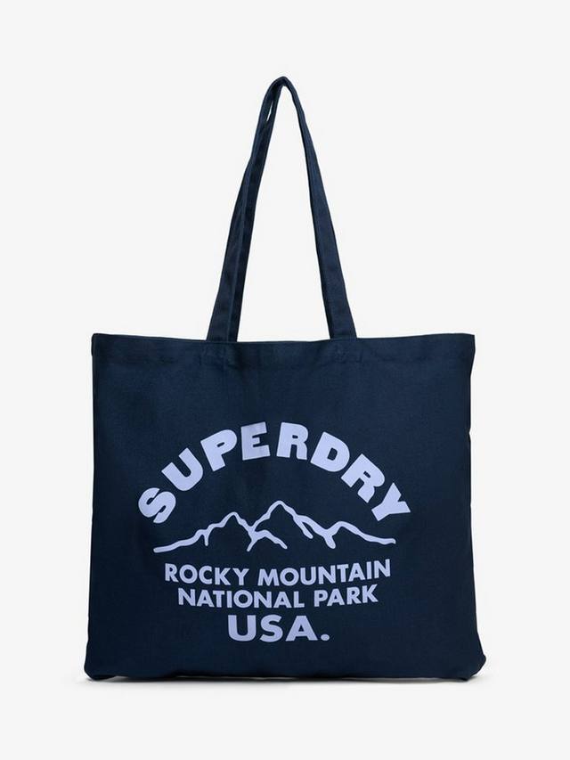 

Сумка-тоут Superdry, цвет Navy/Blue Heron