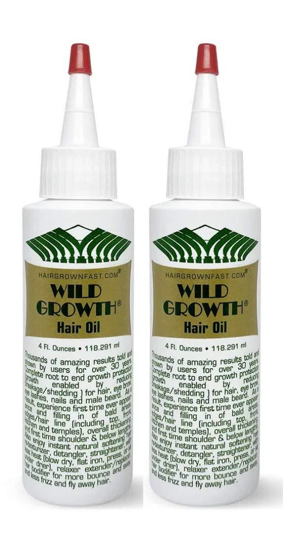 Масло для роста волос Wild Growth Hair Oil, 118 мл (2 шт.) Wild Growth