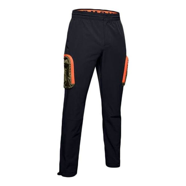 

Брюки unstoppable camo cargo sweatpants 'black' Under Armour, черный