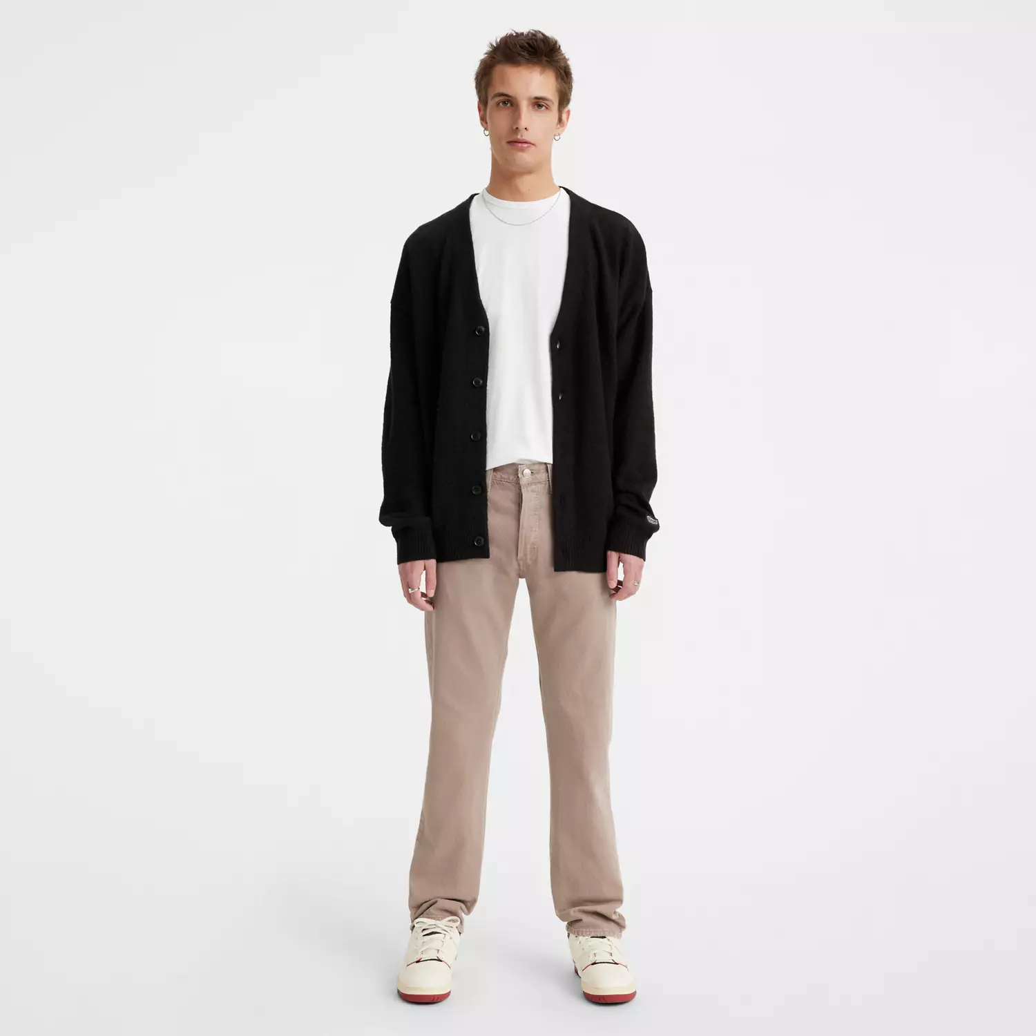 

Мужские джинсы 501 Original Fit Levi's, цвет All Beige Gd Pant - White
