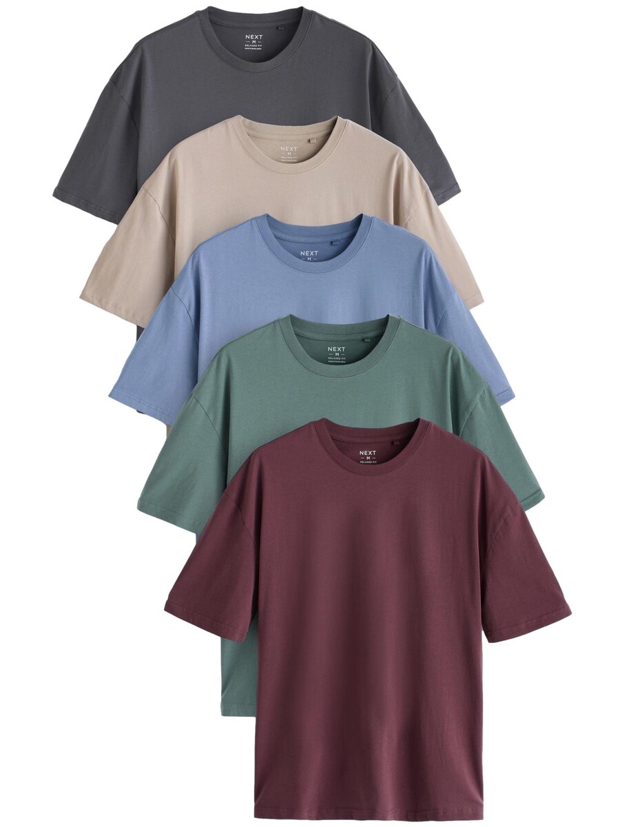 

Рубашка Next, цвет Beige/Blue/Dark grey/Emerald/Cyclamen