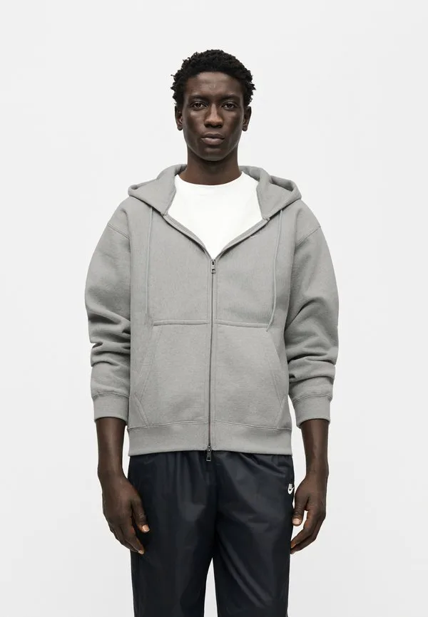 Толстовка на молнии solo Nike Sportswear, Grey — фото 4