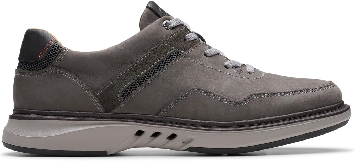 Мужские кроссовки Clarks Un Briley Vibe Oxford, темно-серый — фото 2
