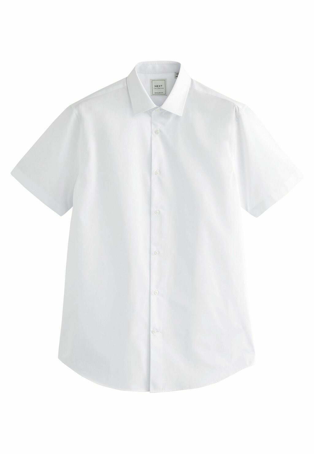 Деловая рубашка 2 PACK SHORT SLEEVE, REGULAR FIT Next, белый — фото 4