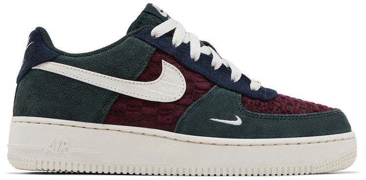 

Кроссовки Kith x Nike Air Force 1 Low GS, красный