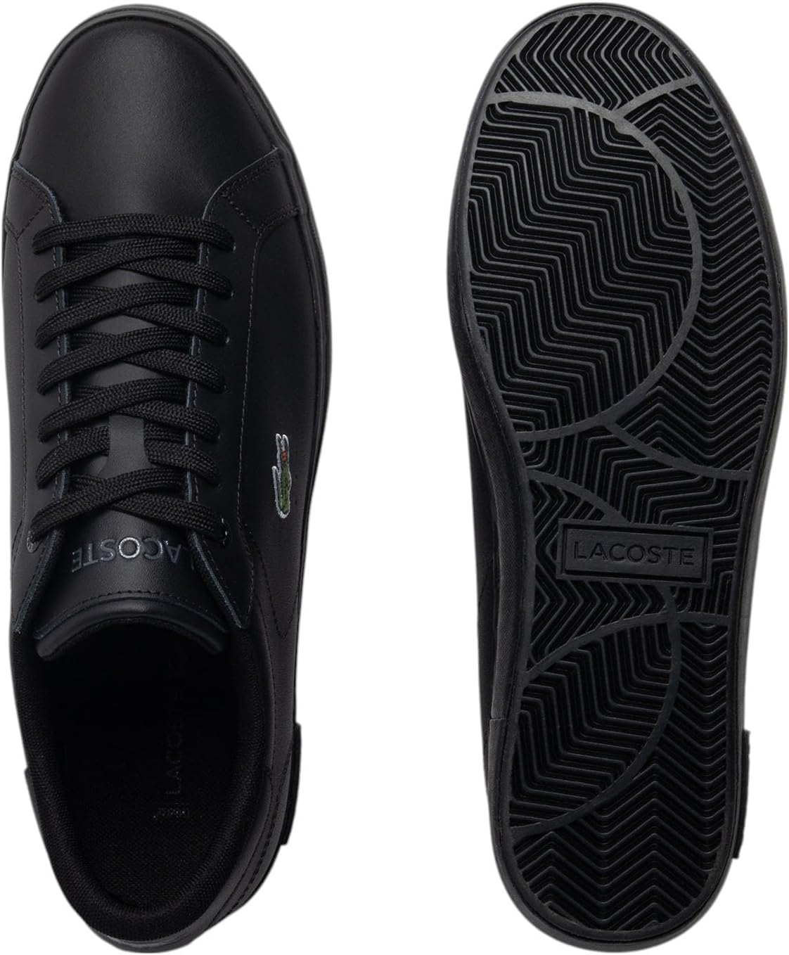 Lacoste мужские кроссовки Lacoste Men's Powercourt, Black/Black — фото 4