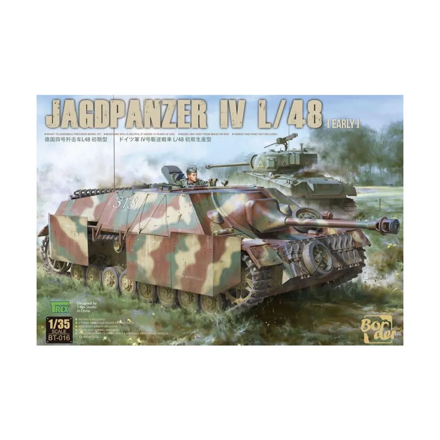 

Jagdpanzer IV L/48 Ранний танк, Tanks (1:35) (Border Models)