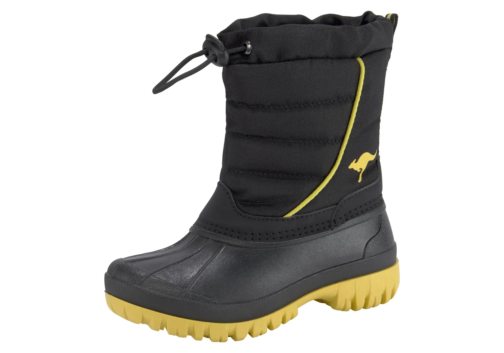 

Зимние ботинки KangaROOS "K-Ben", водоотталкивающие, цвет Schwarz-Lemon