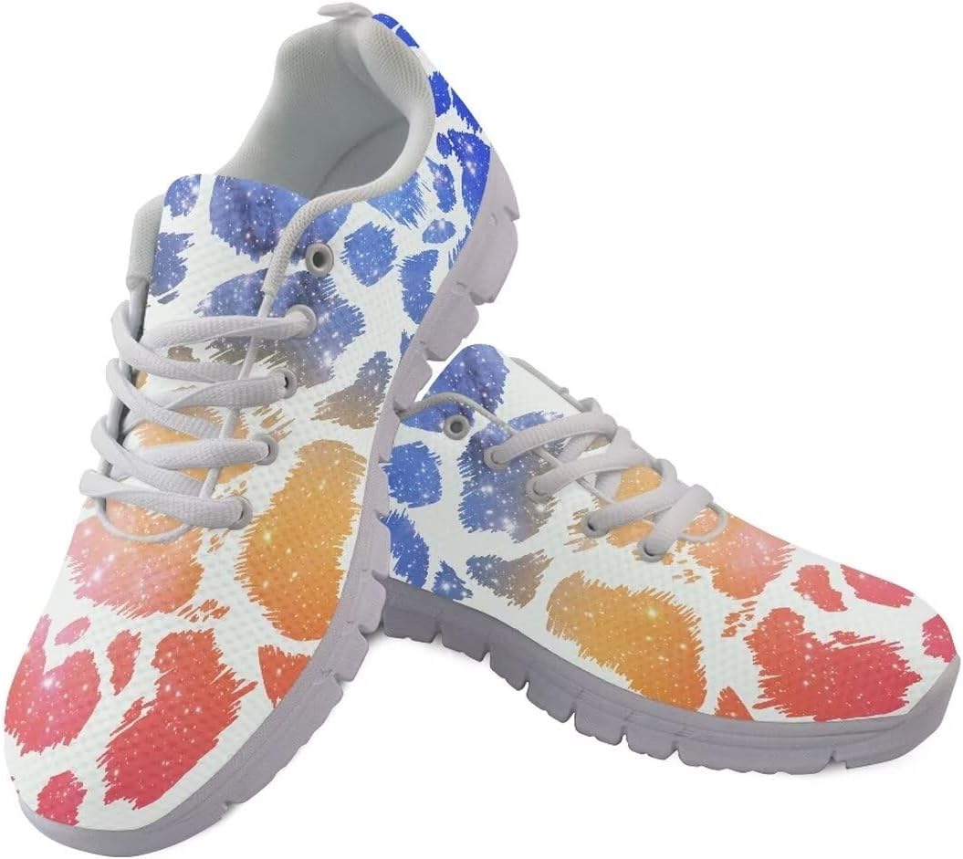 

Повседневные слипоны AmzPrint для мужчин с модной сеткой, белой подошвой и принтом «шипа» для ходьбы, размер 9