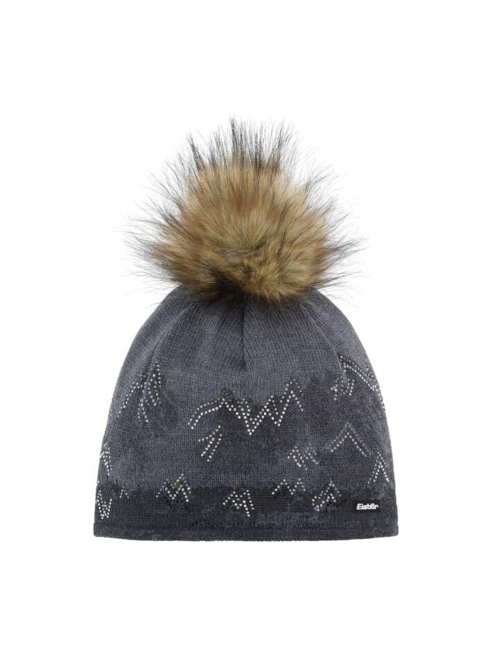 

Шапка Eisbär Mütze Draw Lux Crystal, темно-серый