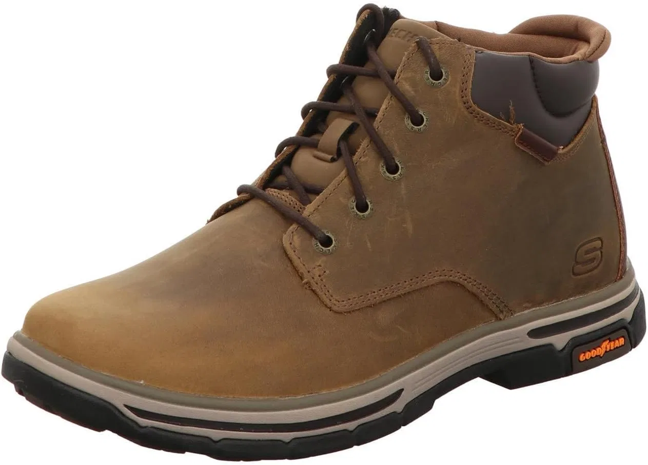 Мужские ботинки Skechers Segment 2.0 Brogden Chukka, Desert Leather