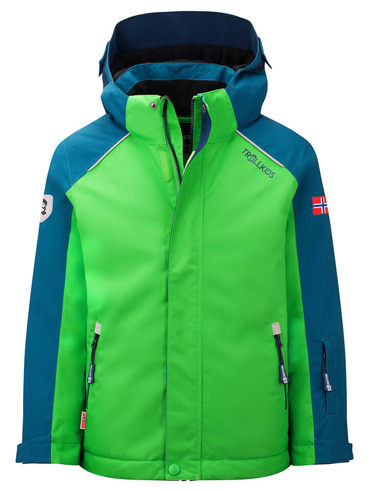 

Лыжная куртка Trollkids Ski-/ Snowboardjacke Holmenkollen, зеленый