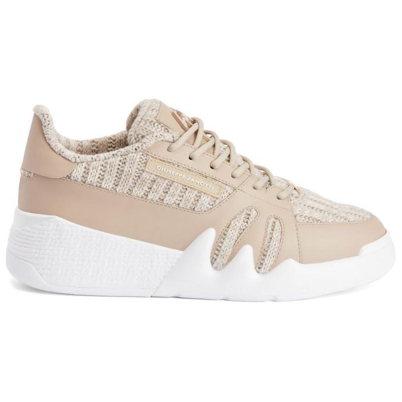 Женские кроссовки Mid Top Talon от Giuseppe Zanotti, бежевые — фото 2