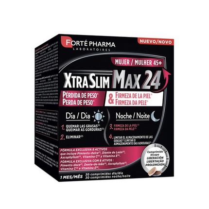 

Forte Pharma Xtraslim Max 24 45 60 таблеток - диетическая добавка для контроля веса Forté Pharma