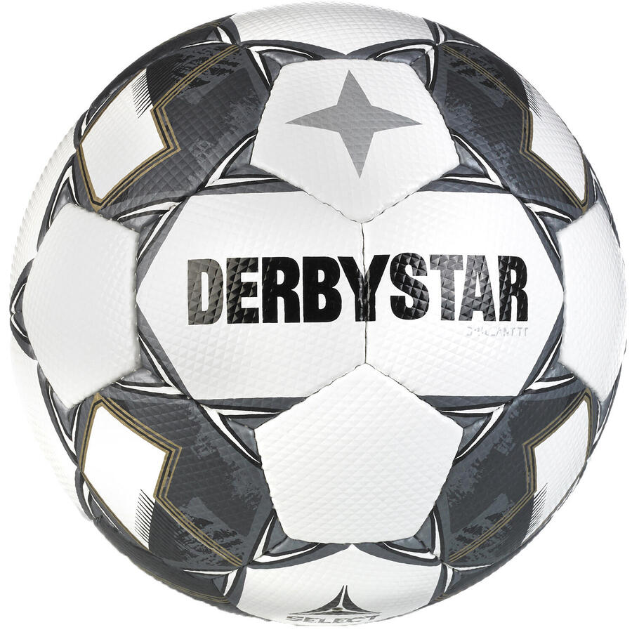 

DERBYSTAR Футболка унисекс Soccer Brilliant TT 2024, серебристо-белая