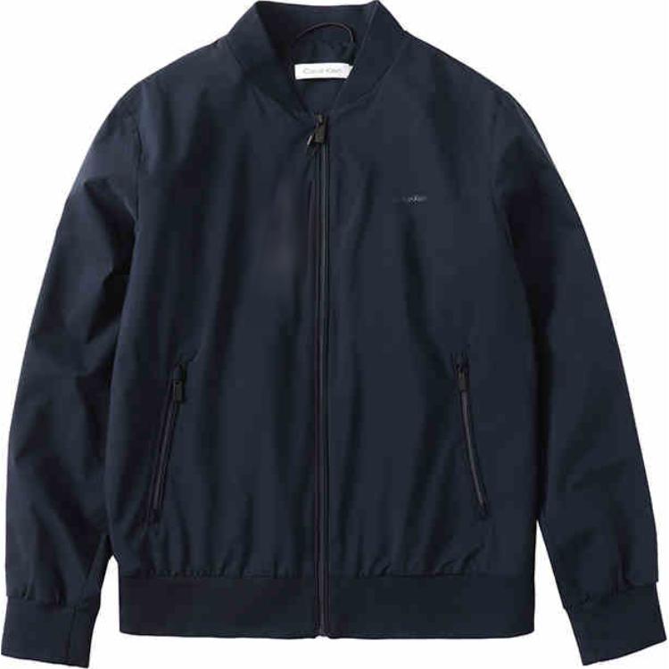 

Куртка-бомбер с логотипом Calvin Klein, черная, Черный, Куртка-бомбер с логотипом Calvin Klein, черная