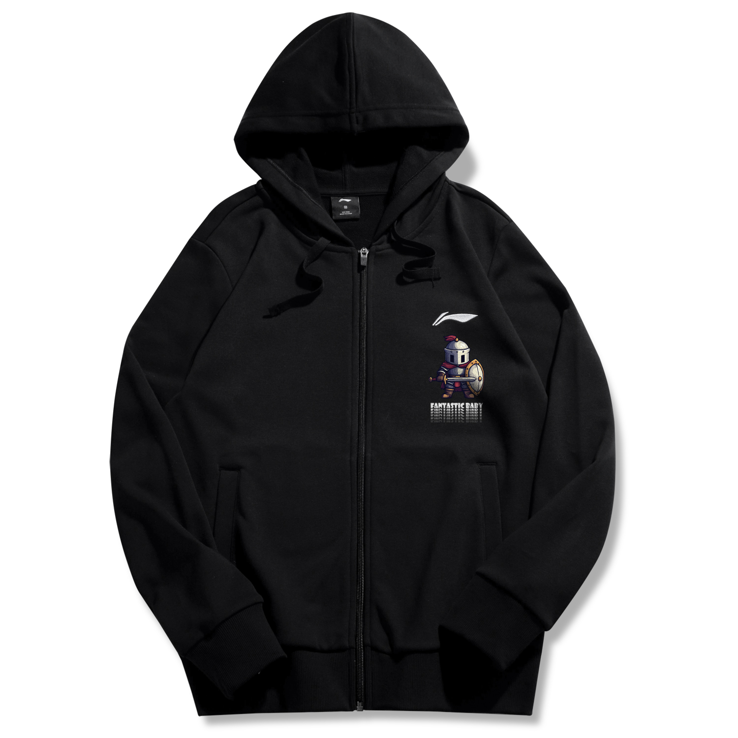 

LINING Куртка унисекс черная, Black