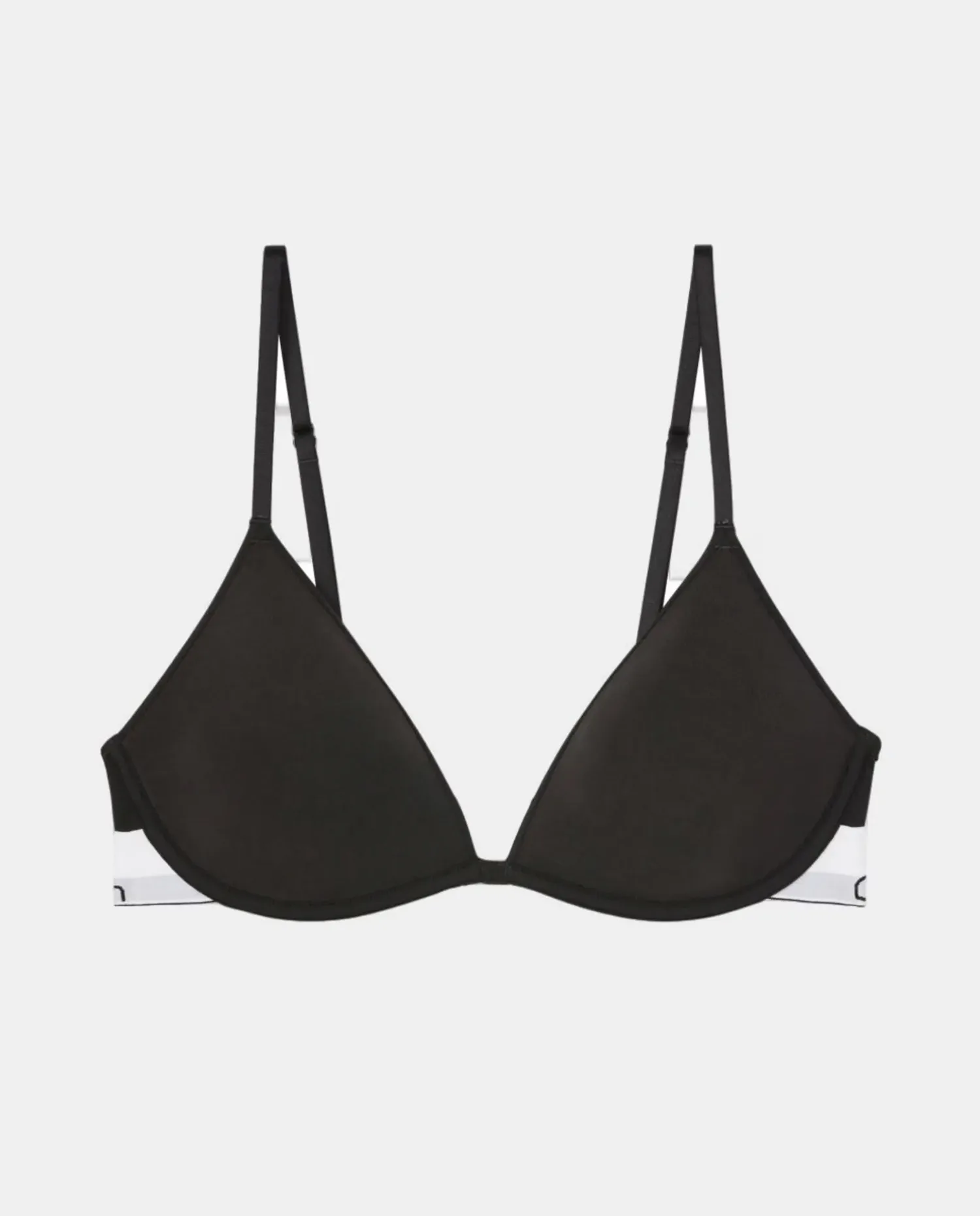 Предформированный бюстгальтер с глубоким вырезом ICON COTTON MODAL Calvin Klein, черный — фото 4