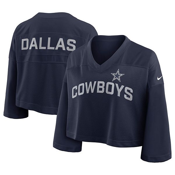 

Женская футболка Dallas Cowboys Primetime с сетчатыми вставками Nike