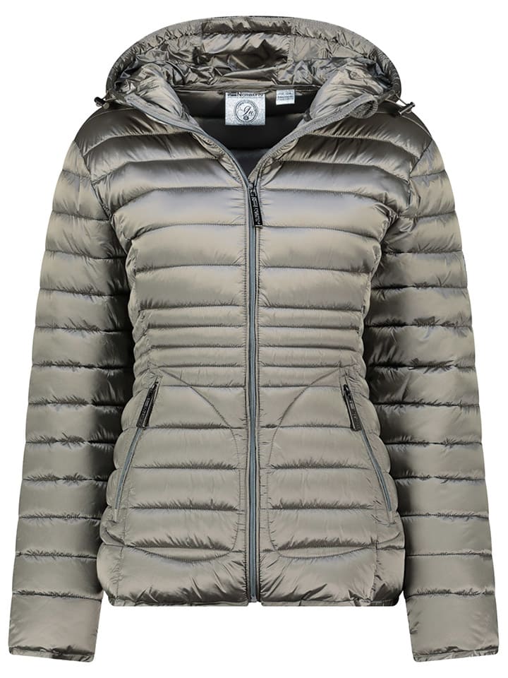 

Geographical Norway Стеганая куртка «Breezi» светло-серого цвета