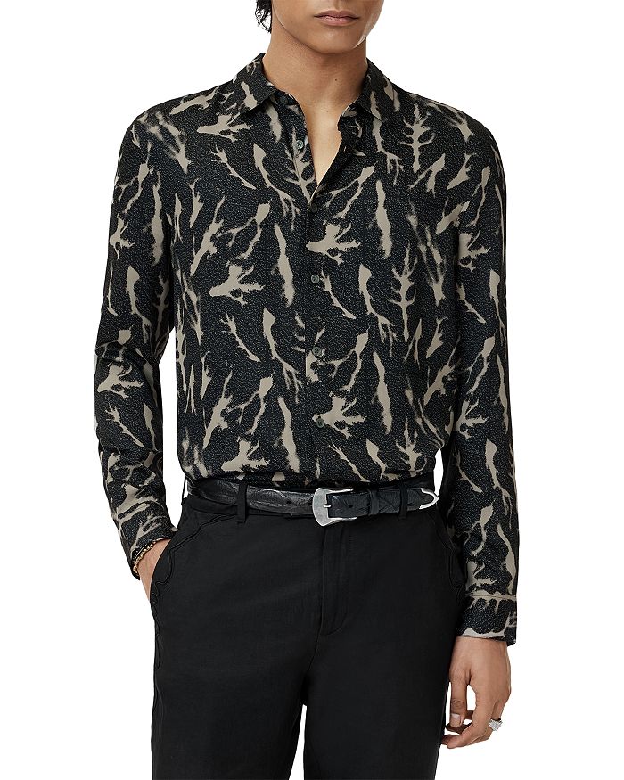 

Рубашка Ross John Varvatos, черный