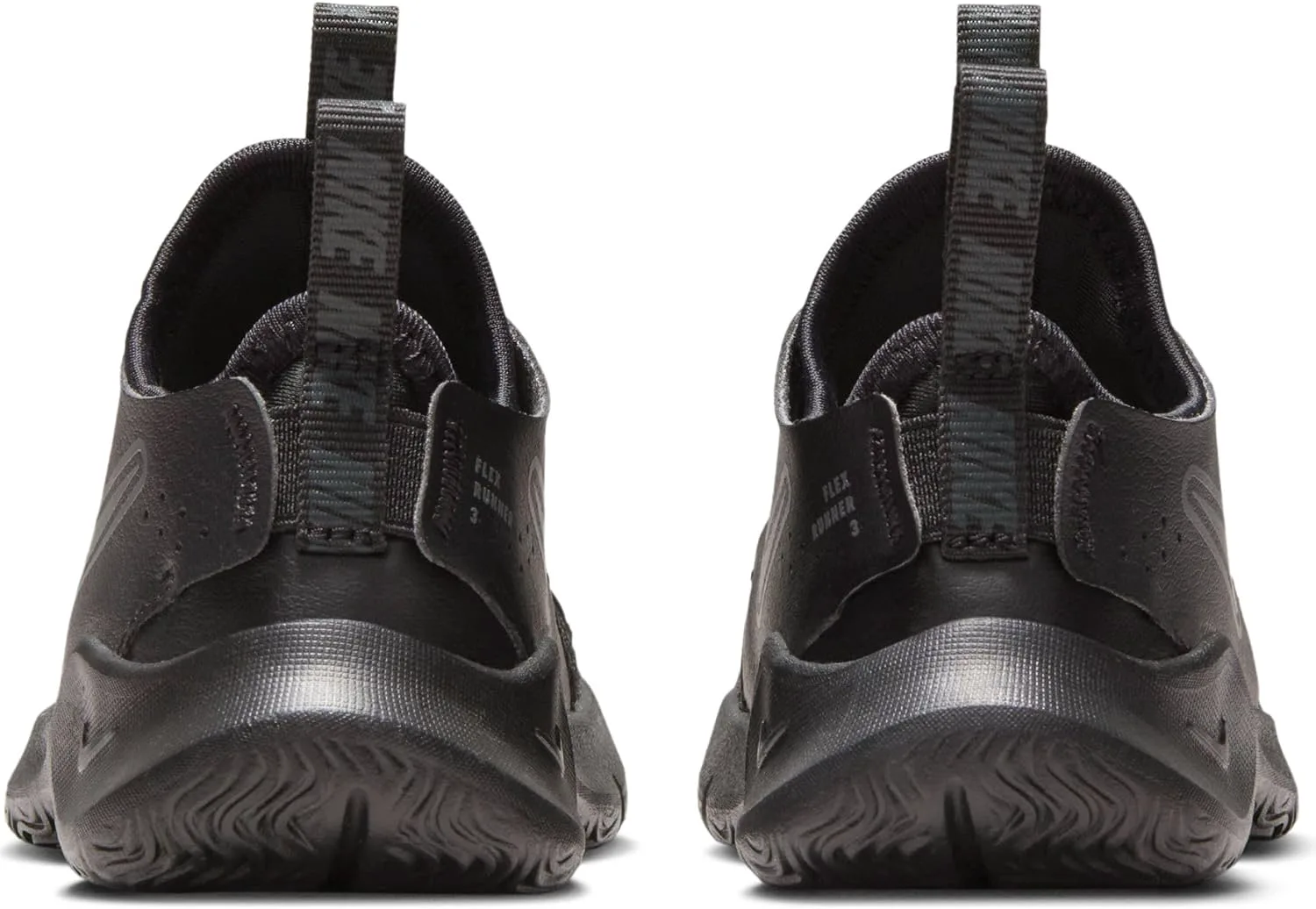 Кроссовки Nike Flex Runner 3 для мальчиков и малышей, черный — фото 2