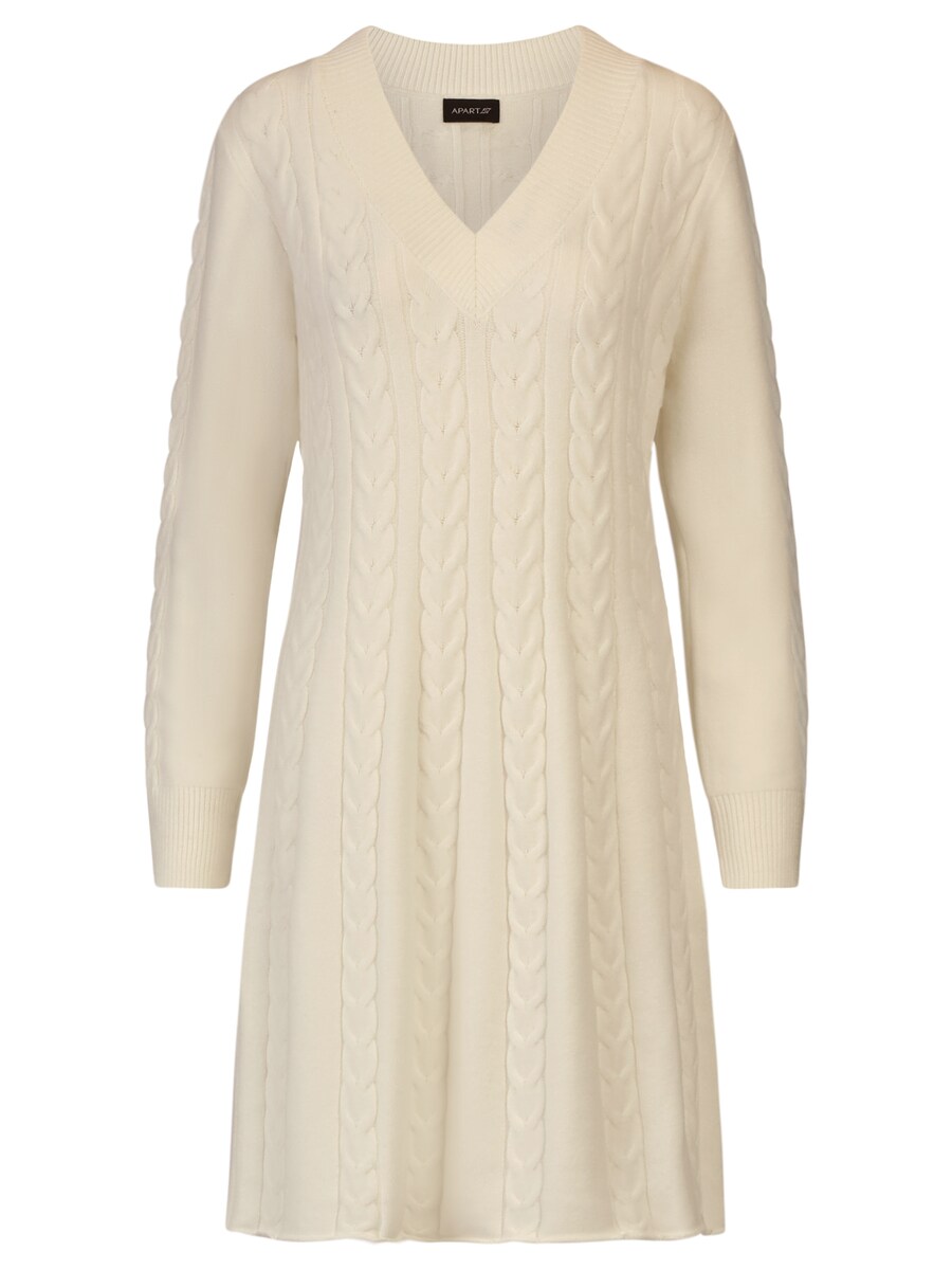 

Вязаное платье APART, White