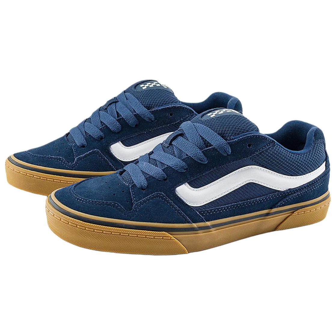 Vans Кроссовки для скейтбординга Caldrone Low Top мужские темно-синие — фото 4