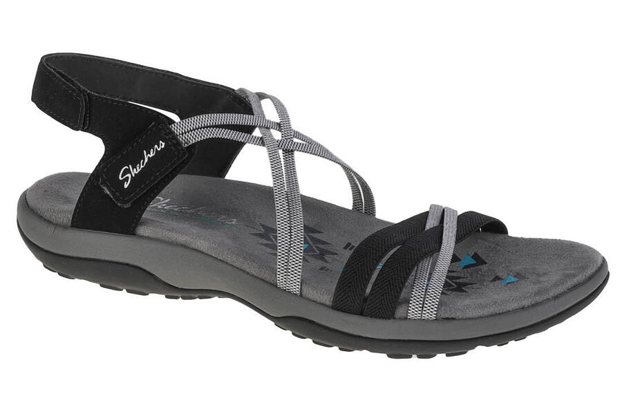 Сандалии Skechers, модель Reggae Slim-takes, два цвета, черный