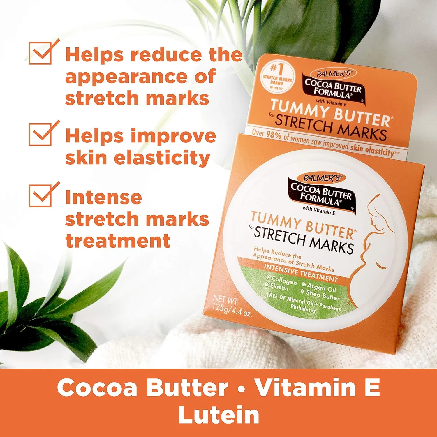 Масло для живота «Cocoa Butter Formula Tummy Butter» от Palmers Palmer'S — фото 3