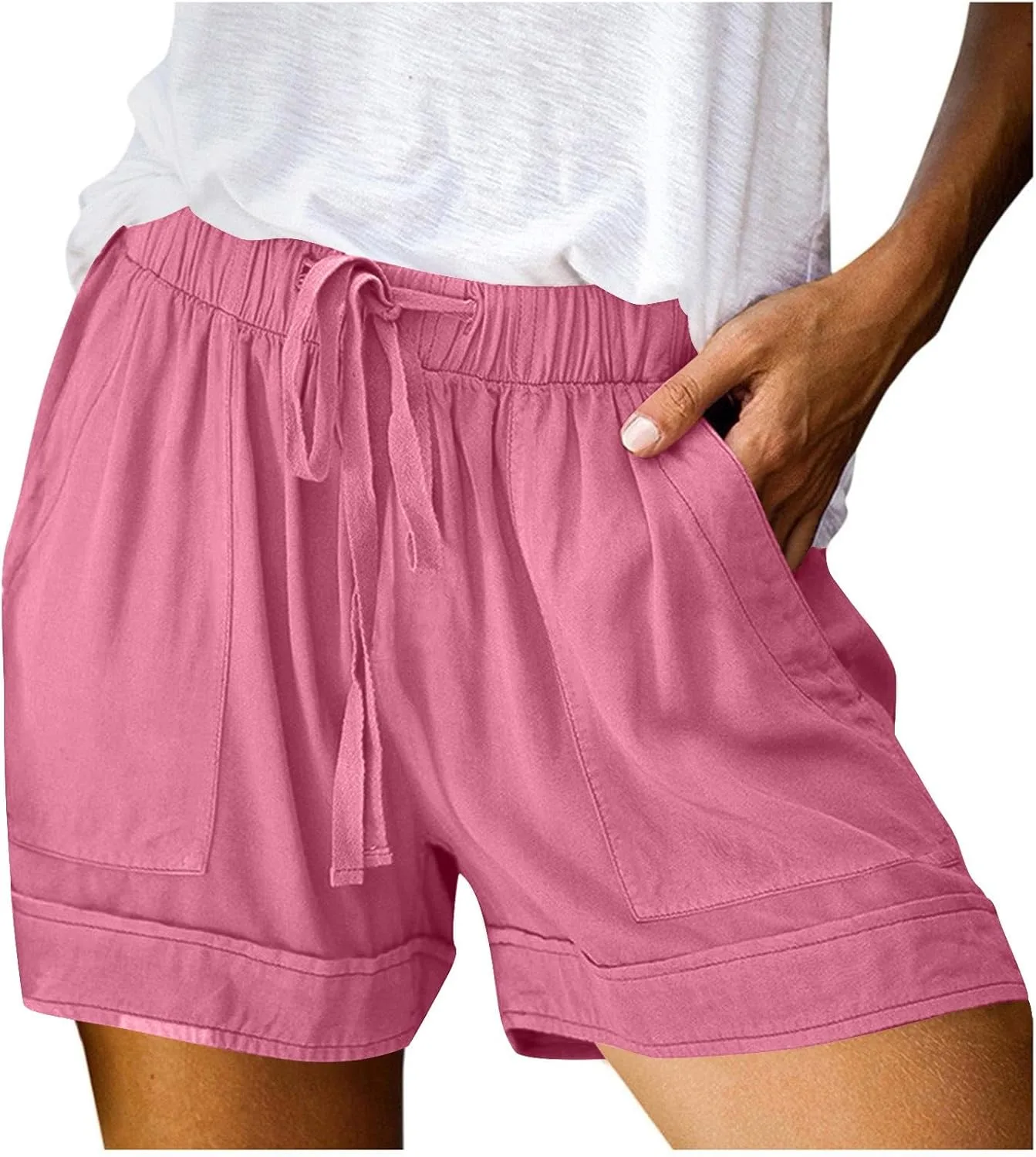 Женские шорты Casual High Waisted Wide Leg — фото 2