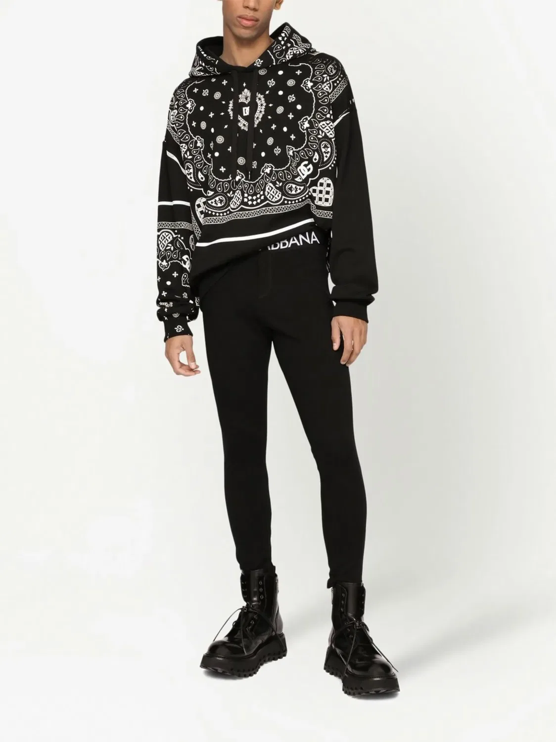 Худи с принтом Dolce & Gabbana — фото 3