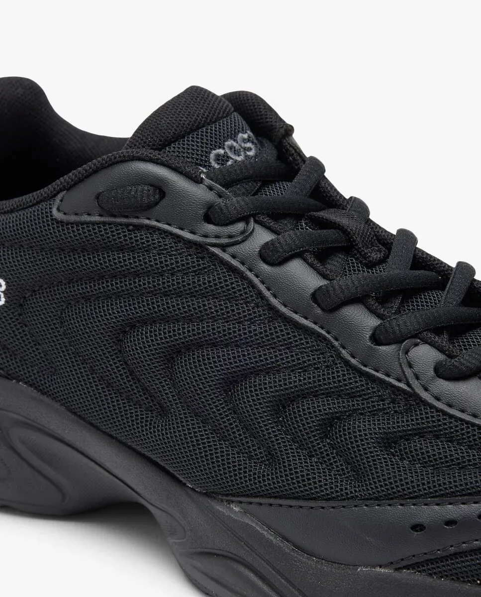 Унисекс молодежные спортивные кроссовки Storm 96 2K Lite белого цвета Lacoste, черный — фото 4