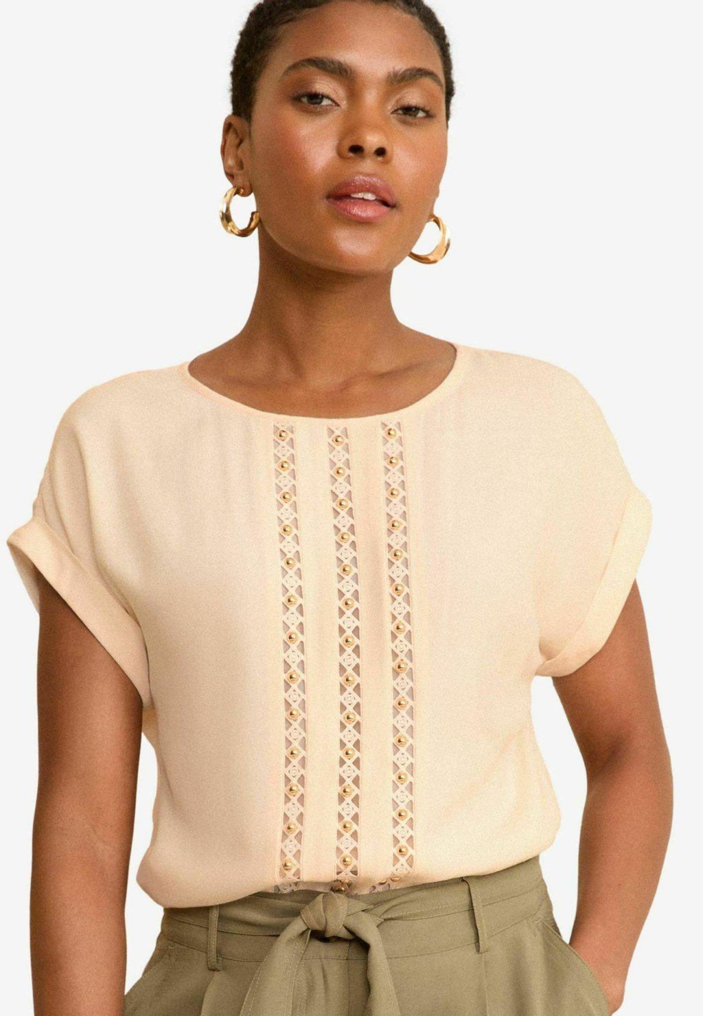 

Блуза REGULAR FIT Love & Roses, бежевый