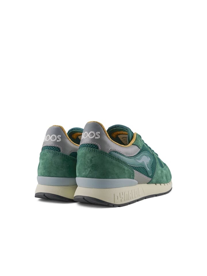 Низкие кроссовки KangaROOS Originals COIL R1 TECH, цвет immergrün/senfgelb — фото 2