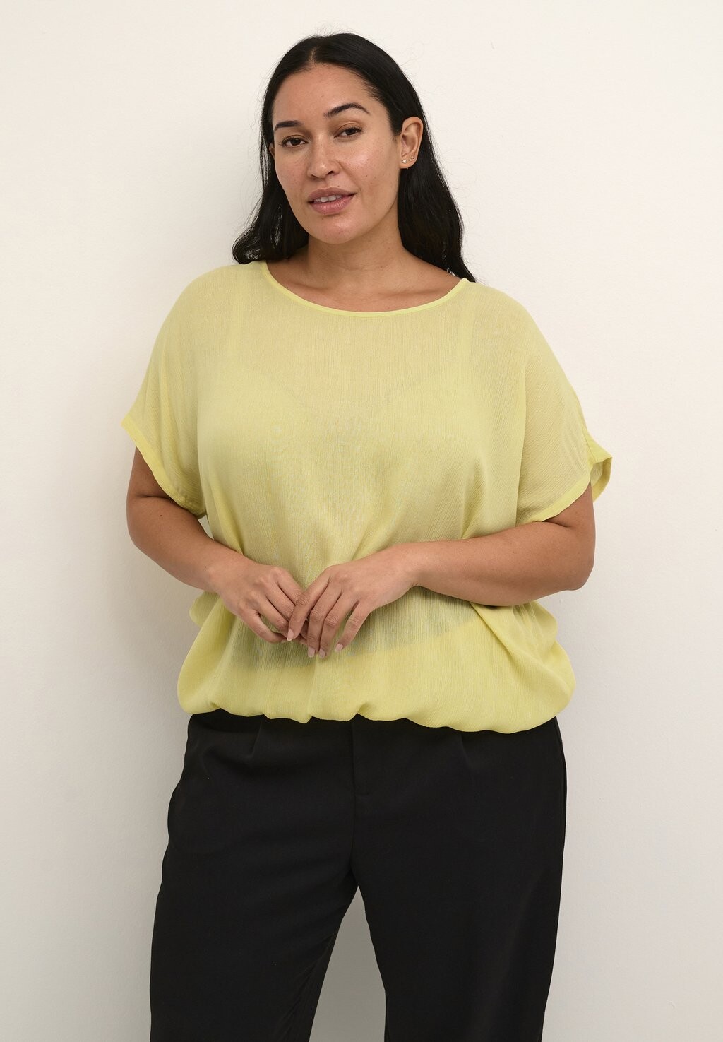 

Блузка STANLEY Kaffe Curve, цвет mellow yellow