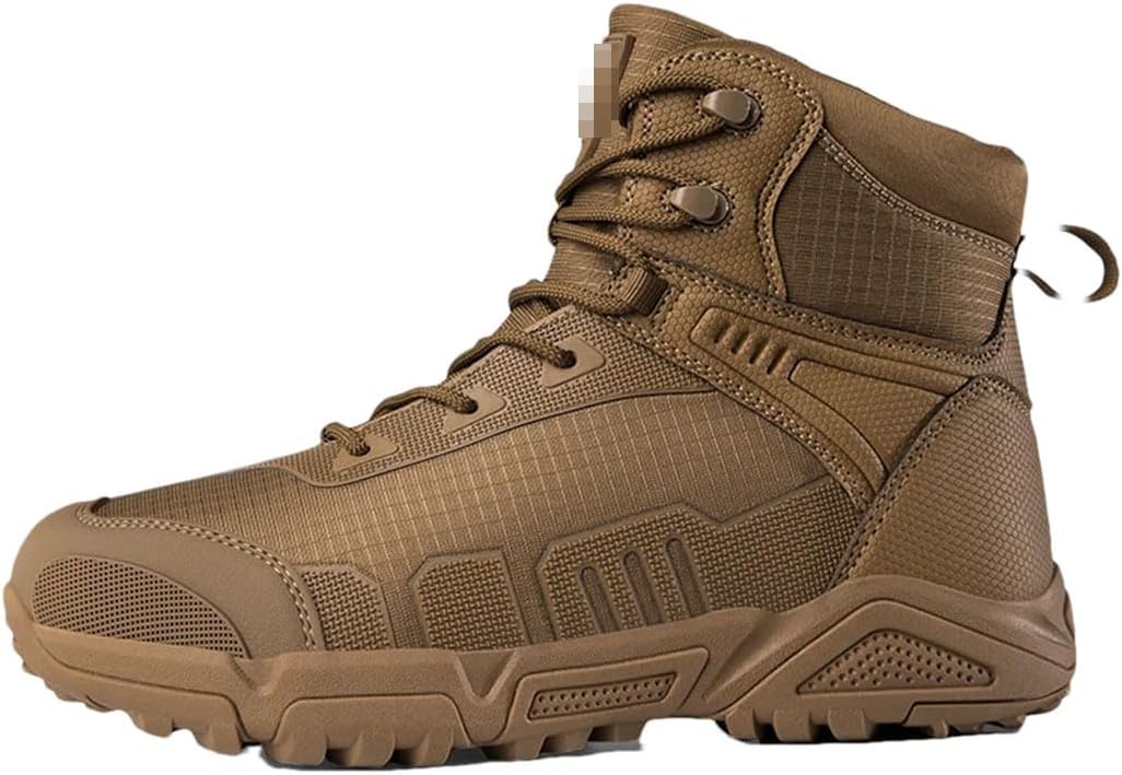 

Мужские походные ботинки Suwequest, тактические ботинки для улицы и походов, противоскользящие, дезертовые, с высоким голенищем, коричневый