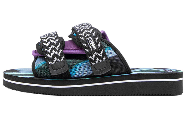 

Слайд Мужские Черный/Фиолетовый Suicoke