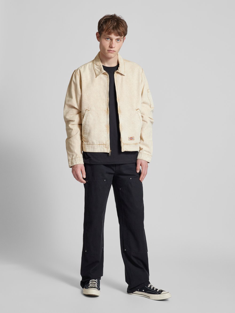 

Куртка с нашивкой-лейблом модель «NEWINGTON» Dickies, экрю