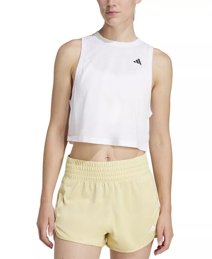 

Женская майка Train Essentials Boxy для тренировок adidas, белый