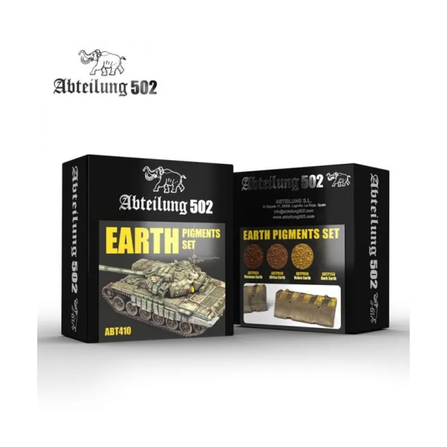 

Набор земных пигментов, Abteilung 502 - Pigment Sets (AK-Interactive)