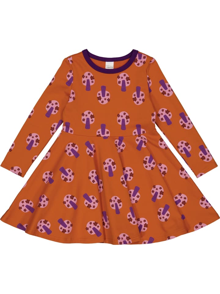 

Платье Fred´s World by GREEN COTTON Langarm, цвет marmalade/s purple/pink h