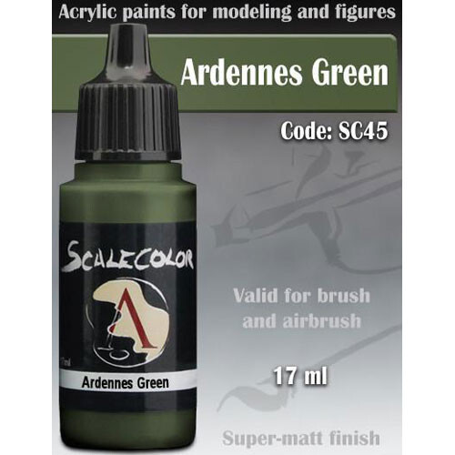 

Миниатюра Scale 75 USA Scale Color Paint: Ardennes Green (17ml)