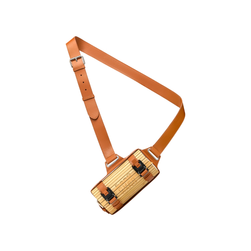 

Feng Chen Wang Маленькая бамбуковая сумка через плечо, Brown