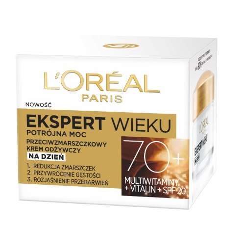 

Питательный дневной крем, 50 мл L'oreal Paris, Age Expert 70+, L'oréal Paris