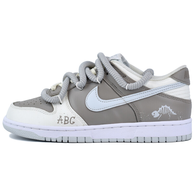 

Кроссовки Nike Dunk Skateboarding Shoes Women's Low-top Brown/Gray, коричневый
